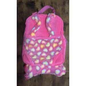 The Queens Treasures Pink Doll Carrier Backpack with Sleeping Bag for 18" Dolls